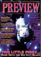 PREVIEW magazine side cover Issue 37 January/February 1999