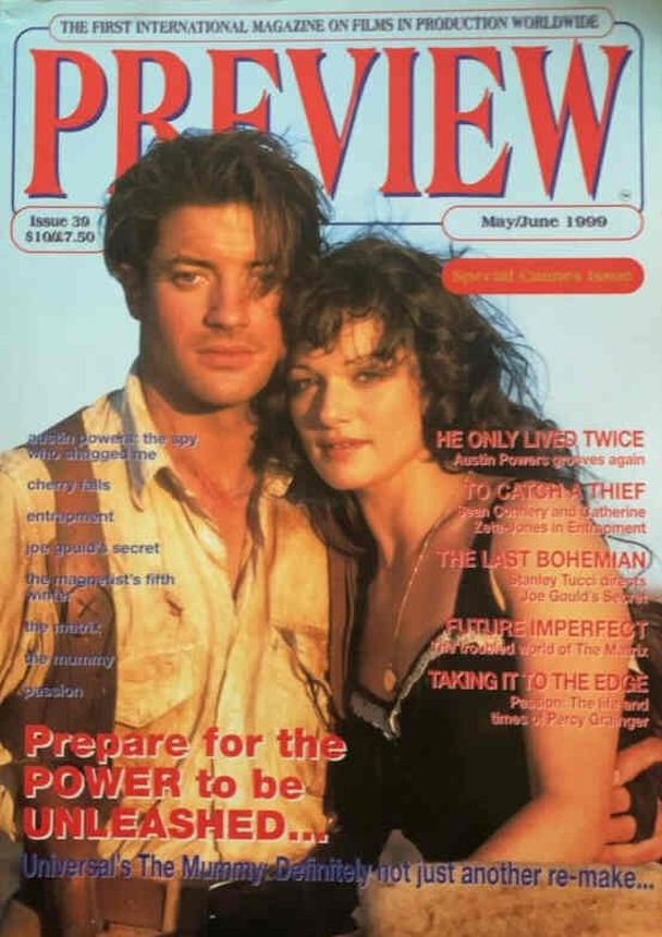 PREVIEW magazine side cover Issue 39 May/June 1999