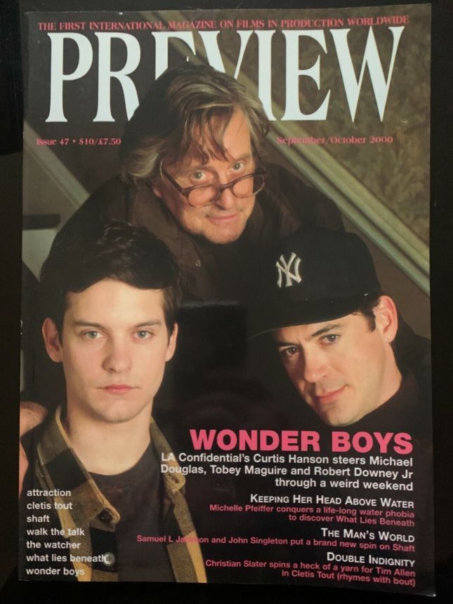 PREVIEW magazine side cover Issue 47 September/October 2000