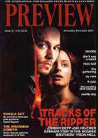 PREVIEW magazine side cover Issue 54 November/December 2001