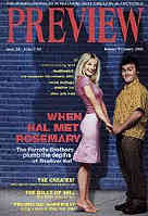 PREVIEW magazine side cover Issue 55 January/February 2002