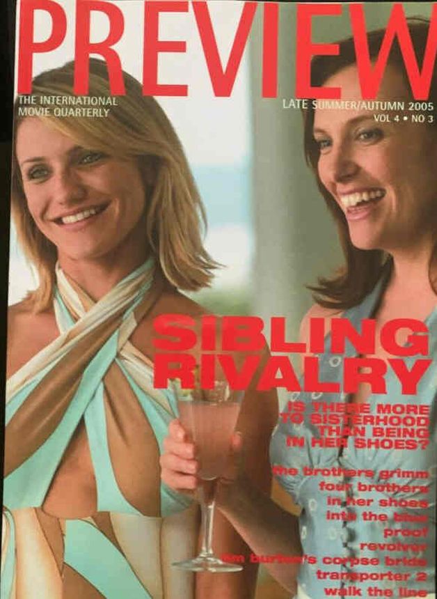 PREVIEW magazine side cover Issue 68 Fall 2005