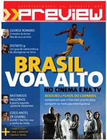 PREVIEW (Br) magazine side cover November 2009