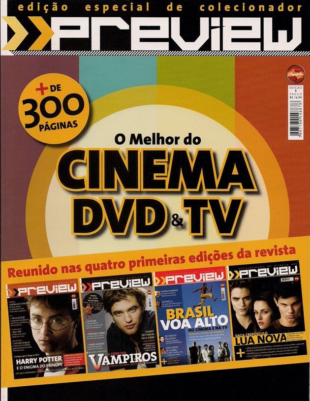 PREVIEW (Br) magazine side cover  Special August 2010