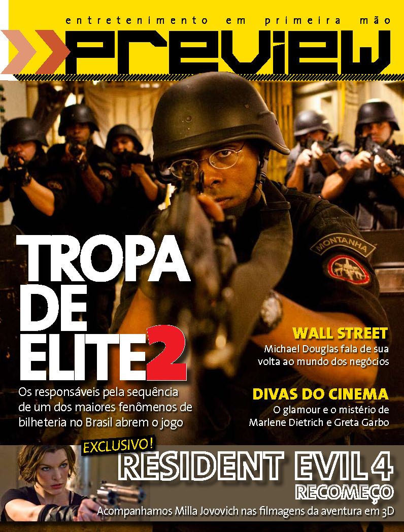 PREVIEW (Br) magazine side cover September 2010