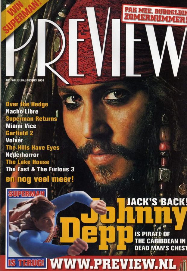 PREVIEW (NL) magazine side cover July/August 2006