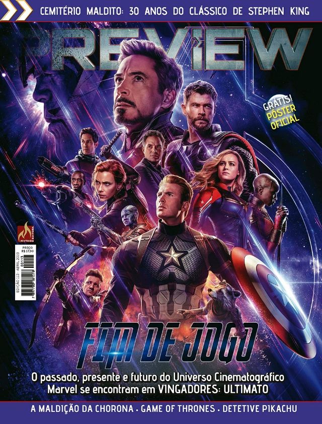 PREVIEW (Br) magazine side cover Issue 113  April 2019