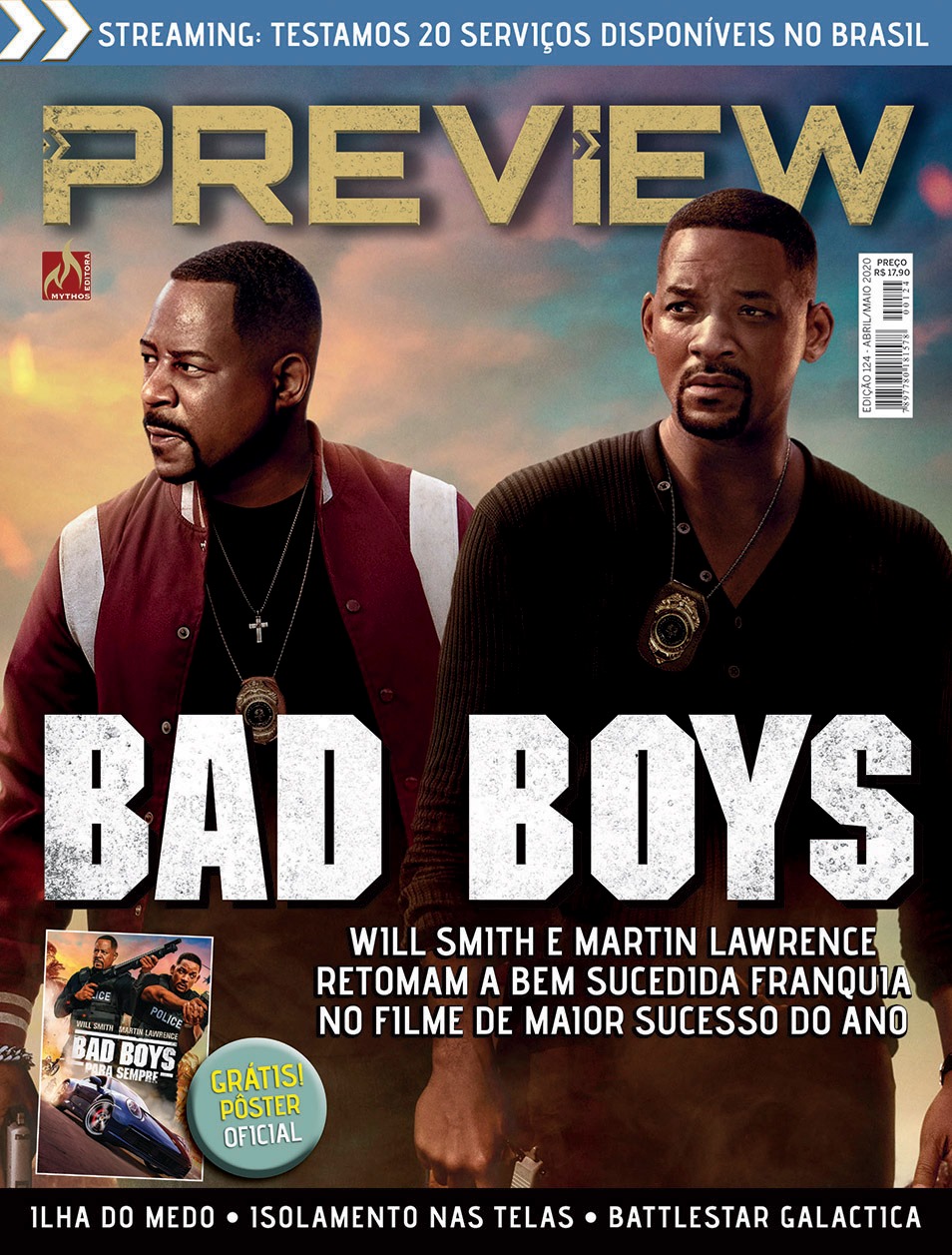 PREVIEW (Br) magazine side cover Issue 124  April/May 2020