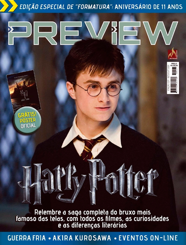 PREVIEW (Br) magazine side cover Issue 127  September/October 2020