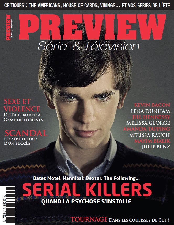 PREVIEW (FR) magazine side cover Issue 2  May 2013