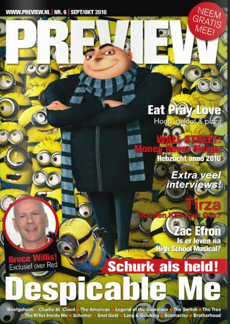 PREVIEW (NL) magazine side cover September/October 2010