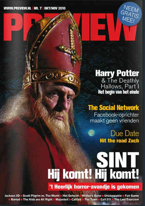 PREVIEW (NL) magazine side cover October/November 2010