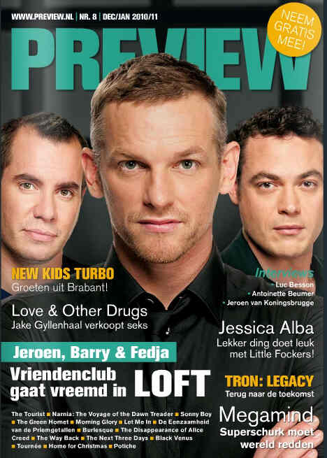PREVIEW (NL) magazine side cover December 2010
