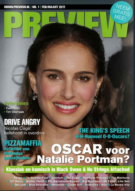 PREVIEW (NL) magazine side cover February/March 2011