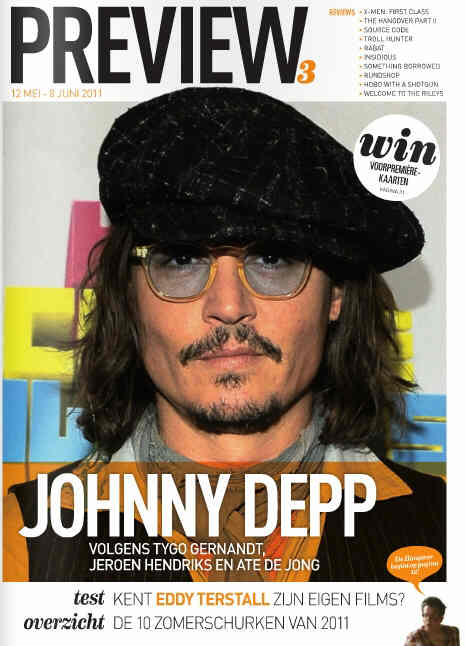 PREVIEW (NL) magazine side cover Issue 3  2011