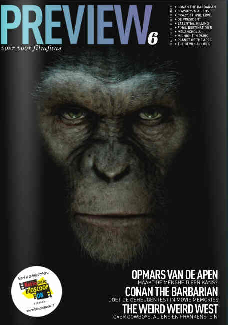 PREVIEW (NL) magazine side cover Issue 6  2011