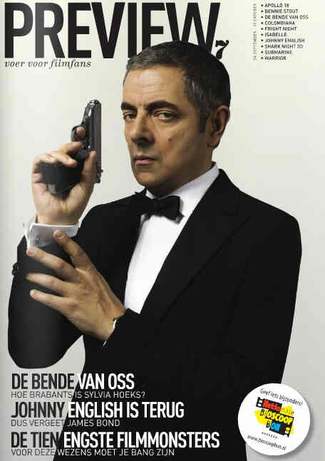 PREVIEW (NL) magazine side cover Issue 7  2011