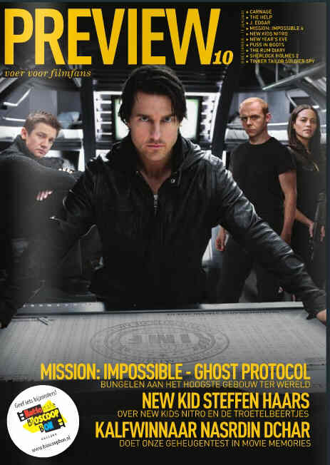 PREVIEW (NL) magazine side cover Issue 10  2011