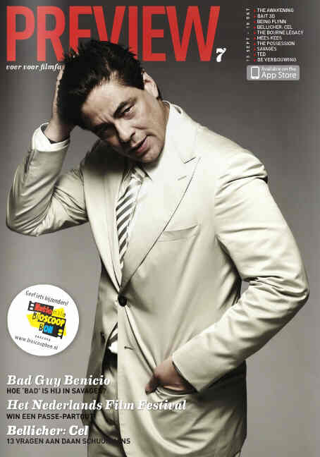 PREVIEW (NL) magazine side cover Issue 7  2012