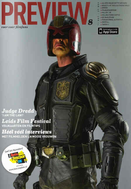 PREVIEW (NL) magazine side cover Issue 8  2012