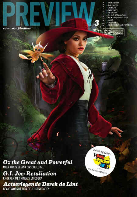PREVIEW (NL) magazine side cover Issue 3  2013