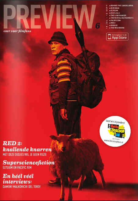 PREVIEW (NL) magazine side cover Issue 6  2013
