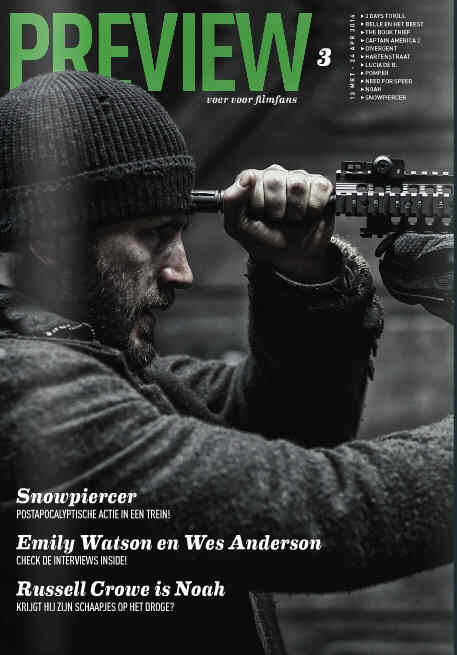 PREVIEW (NL) magazine side cover Issue 3  2014