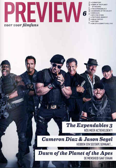 PREVIEW (NL) magazine side cover Issue 6  2014