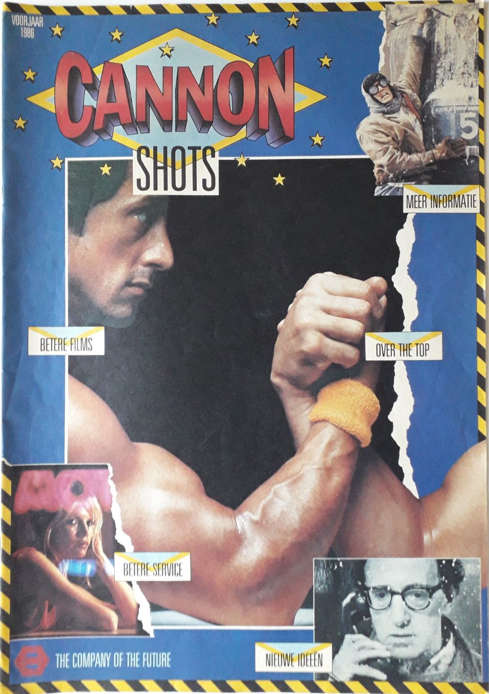PREVIEW (NL) magazine side cover Spring 1986