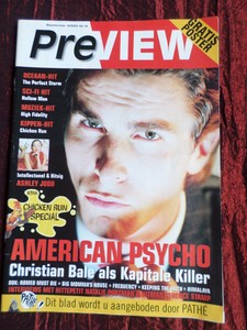 PREVIEW (NL) magazine side cover  September 2000