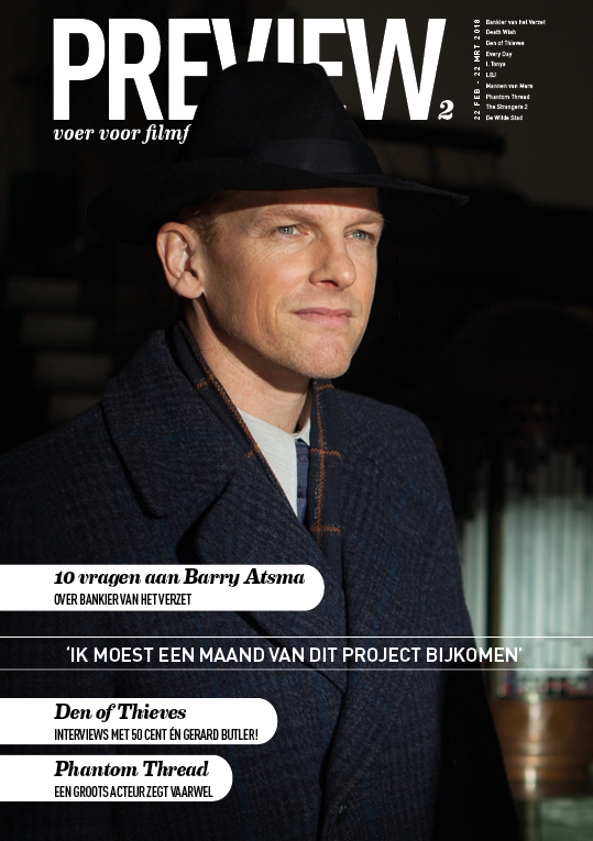 PREVIEW (NL) magazine side cover  February/March 2018