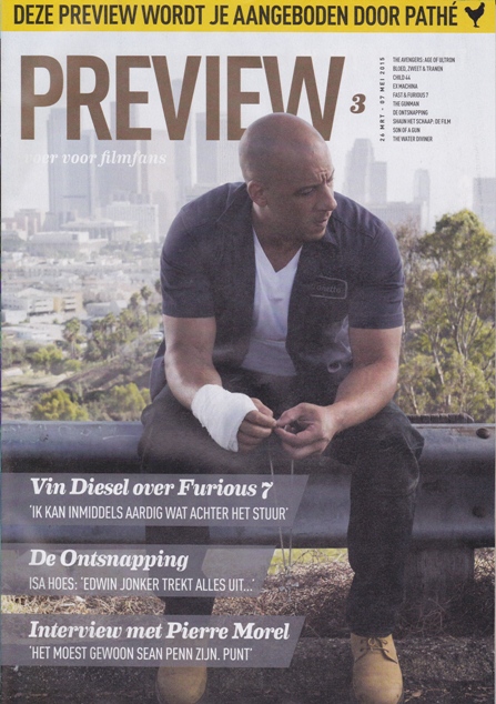 PREVIEW (NL) magazine side cover March 2015