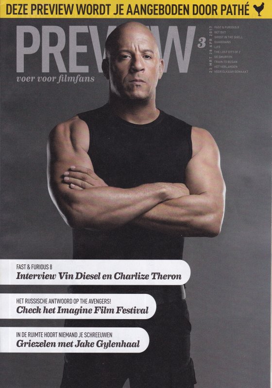 PREVIEW (NL) magazine side cover March 2017