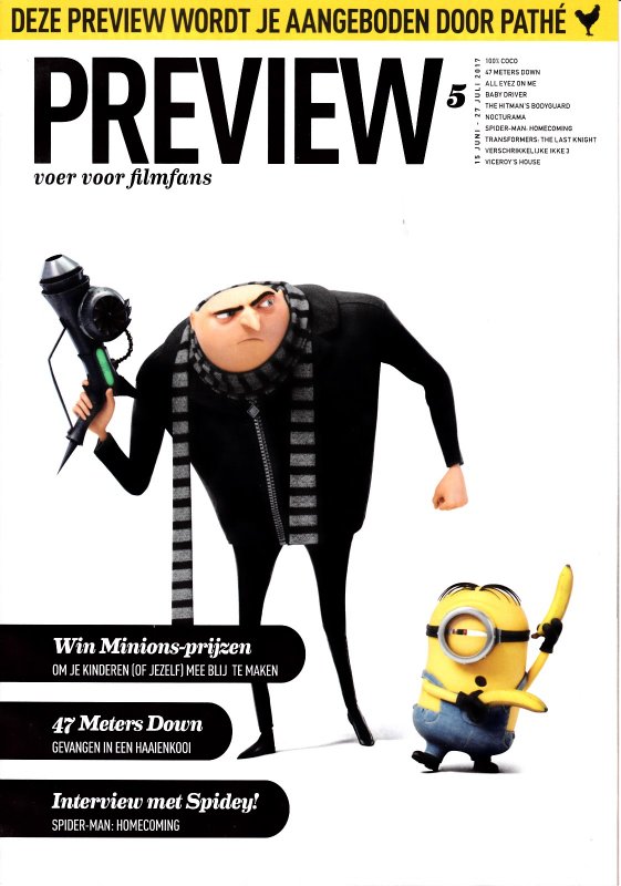 PREVIEW (NL) magazine side cover June 2017