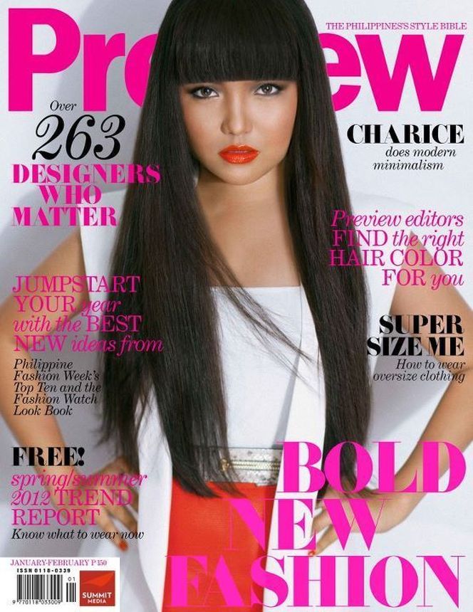PREVIEW PHILIPPINES magazine side cover  January/February 2012