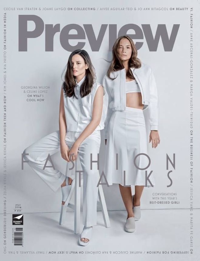 PREVIEW PHILIPPINES magazine side cover  July 2014