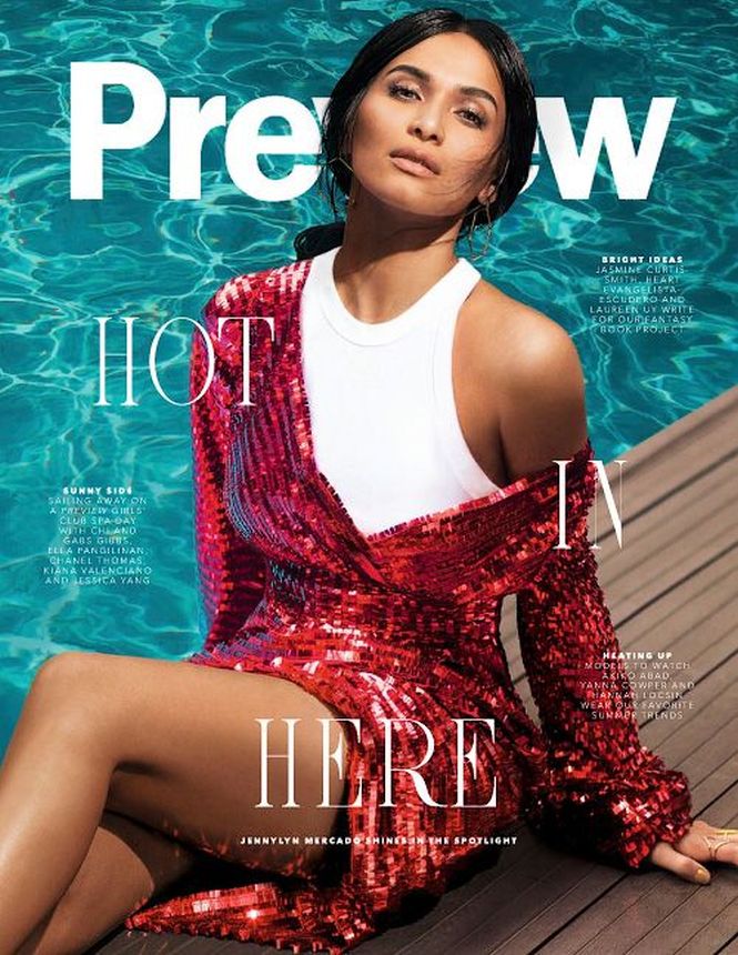 PREVIEW PHILIPPINES magazine side cover  April 2016