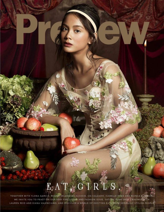 PREVIEW PHILIPPINES magazine side cover  June 2017