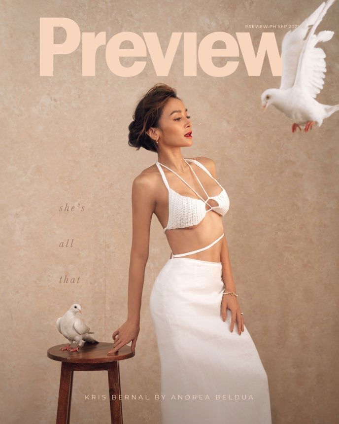 PREVIEW PHILIPPINES magazine side cover  September 2021