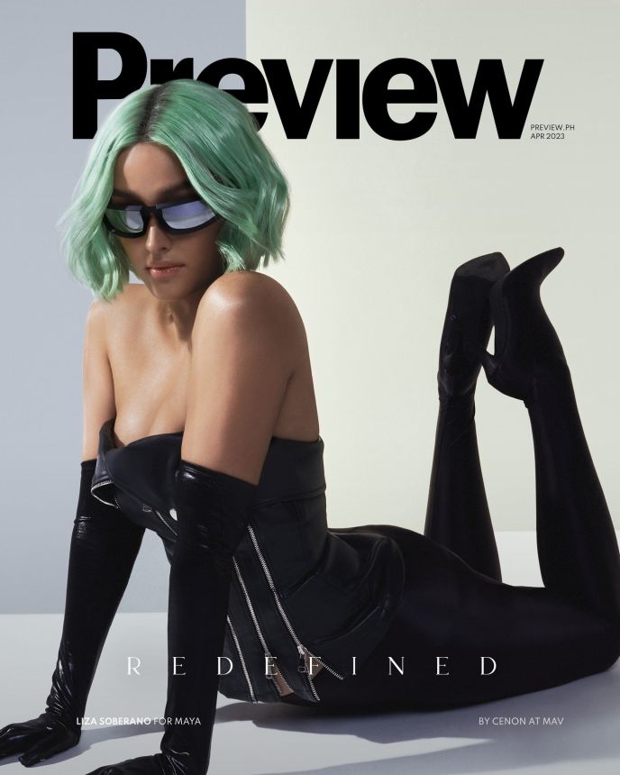 PREVIEW PHILIPPINES magazine side cover  April 2023