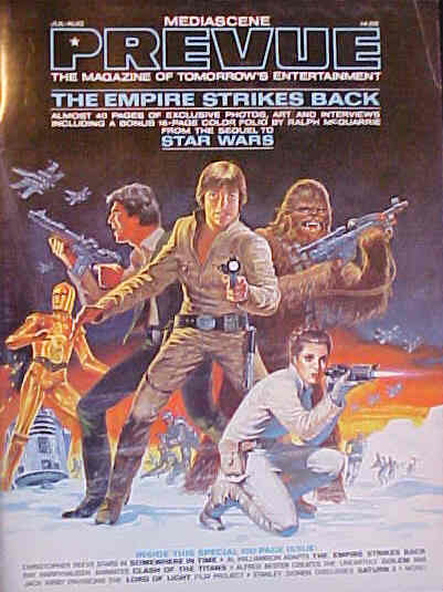 PREVUE magazine side cover Issue 41 July/August 1980