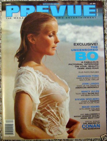PREVUE magazine side cover Issue 46  1981