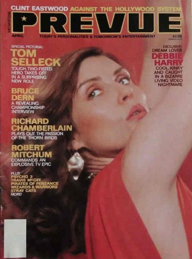 PREVUE magazine side cover Issue 51  1983
