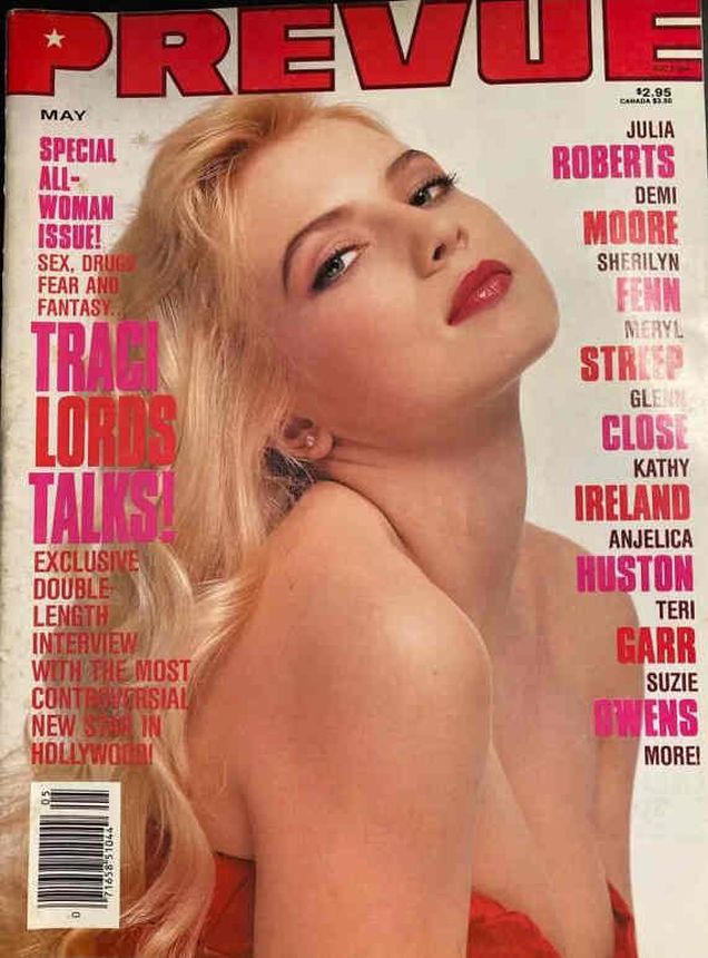 PREVUE magazine side cover Issue 83 April 1991