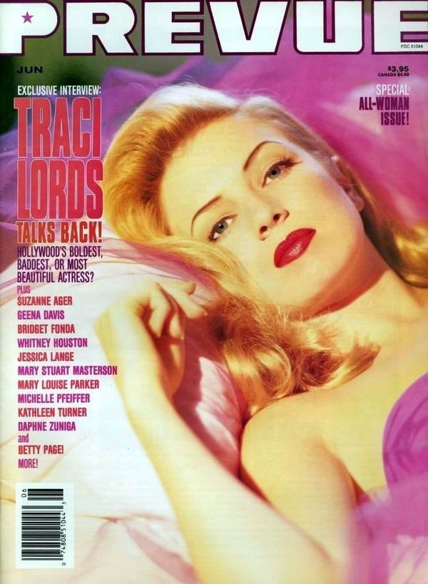 PREVUE magazine side cover Issue 90 March 1993