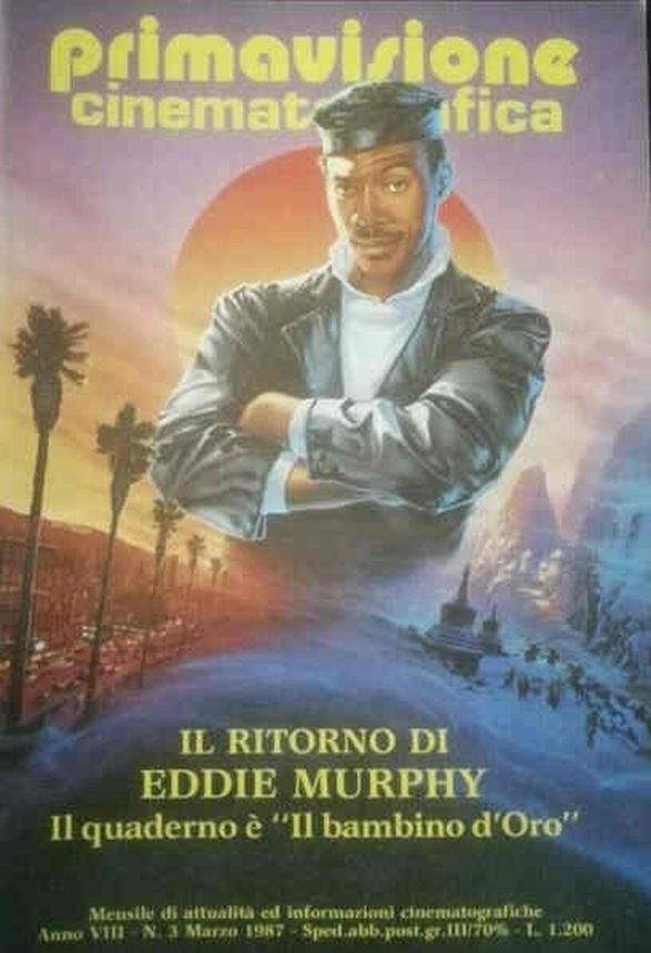 PRIMAVISIONE CINEMATOGRAFICA magazine side cover  March 1987