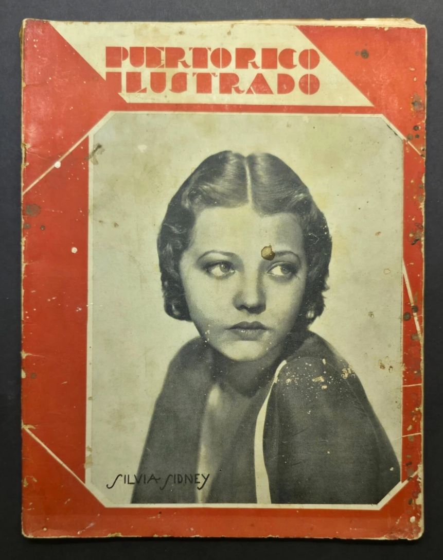 PUERTO RICO ILUSTRADO magazine side cover Issue 49   1932