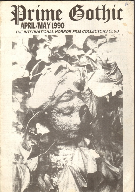 PRIME GOTHIC magazine side cover April/May 1990