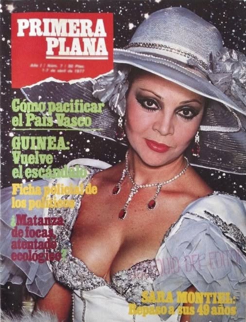 PRIMERA PLANA magazine side cover Issue 7   1977