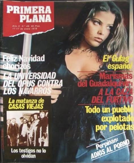 PRIMERA PLANA magazine side cover Issue 46 11 January 1978